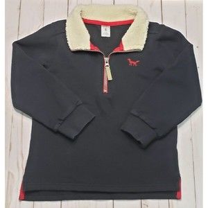 Carter's fuzzy collar zip sweater Size Boys 5T